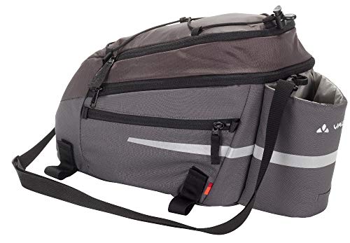 Vaude Silkroad Pannier L modelo 2016 de color gris plateado 124 650 232 E-Bici Alforjas Bolsa