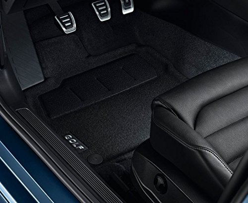 VW Golf 7 Alfombrillas textiles "Optimat", negro, 4 piezas Kit