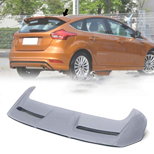 wowowa ala del alerón del Techo Trasero sin Pintar del ABS para Ford-Focus ST Hatchback 2013-2018