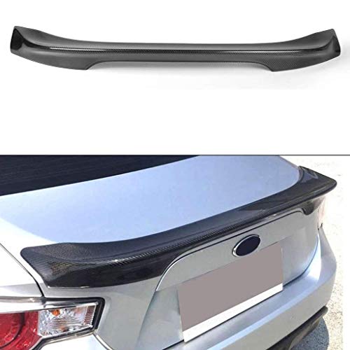 XBXDM Alerón De Maletero De Coche Spoiler De Maletero Trasero De Fibra De Carbono Alerón Trasero De Coche Apto para Subaru 2013-2016 BRZ FRS Scion Gt86 Y para Coupe Spoiler Trasero