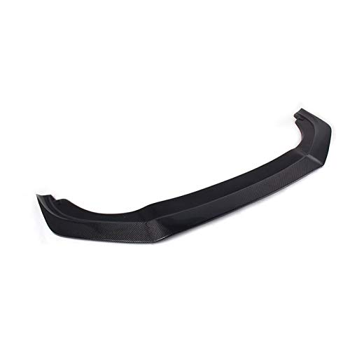 XIANGSHAN Coche de Fibra de Carbono Frontal para el Parachoques de Parachoques de Labio Fit para Volkswagen VW Golf 6 Vi MK6 R20 R Hatchback 2 Puerta 2012-2014 Front Lip Spoiler (Color : Carbon)