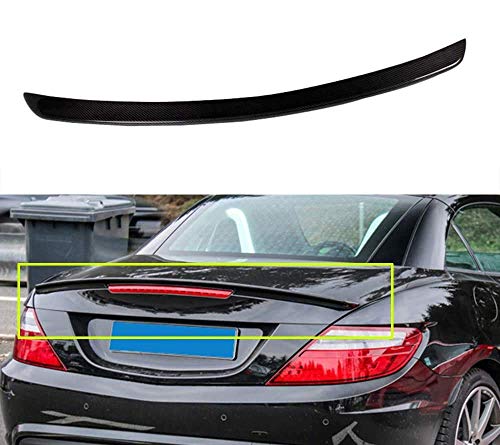 YUMTOL Alerón Trasero De Fibra De Carbono para Coche, Alerón Trasero para Mercedes SLK Clase R172 Slk250 Slk200 Slk350 Slk55 2012+