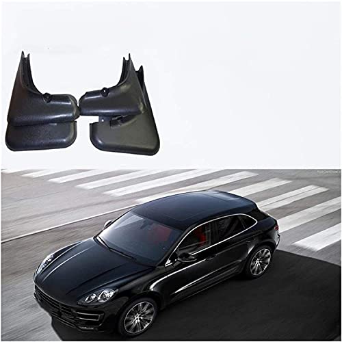 Zaosan Aletas de Barro del Coche para Porsche Macan 2015 2016 2017 4 PCS Car. Flaps De Barro De Coches Splash Guards Mudguard Mudflaps Fenders Auto Guardabarros de Rueda