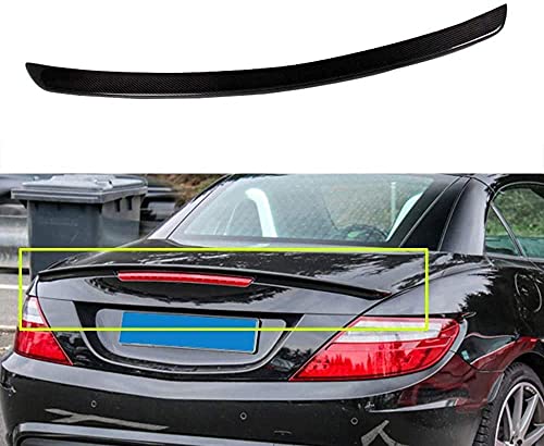 ZQADTU Alerón Trasero de Fibra de Carbono para Coche, ala Trasera para Mercedes SLK Class R172 SLK250 SLK200 SLK350 SLK55 2012+