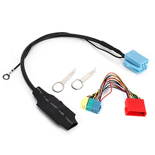 20pin/8pin Bluetooth 5.0 Adaptador de Audio Conector de Radio Estéreo de Coche para Audi A2 A3 8L 8P TT