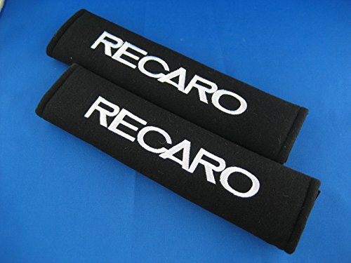 2pcs RECARO asientos cinturón bordado relleno cubra los hombros