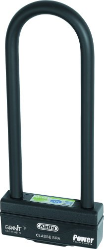 ABUS 32865 Horquilla antirrobo Moto, Negro