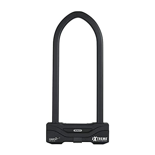 Abus 50201868 SRA Granit Extreme 59 - Cepo para moto rígido, color negro