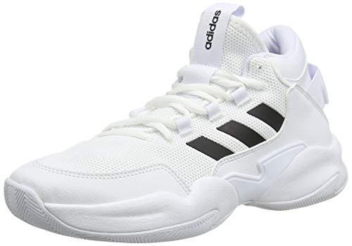 adidas STREETCHECK, Zapatillas de bsquetbol Hombre, FTWR White Core Black Grey Two F17, 43 1/3 EU