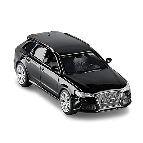 Aleación Niño Coche Deportivo Modelo De Aleación Del Automóvil 1/36 Para Audi Para RS6 Wagon Simulation Car Puerta Abierta Puerta Abierta Pull Back Metal Car Modelo Para Niños Juguete Para Niños Regal