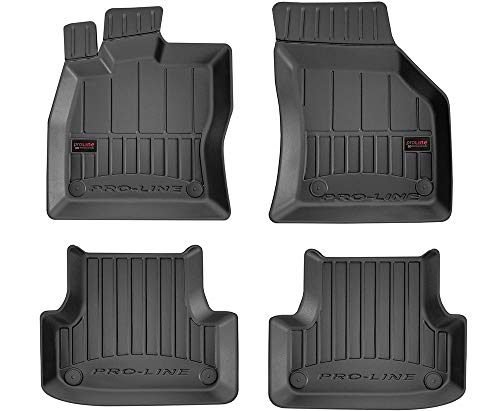 Alfombrillas de Goma 3D Pro-Line Audi A3 8V Desde 2012 | Accesorios Coche Alfombra Goma Suelo Premium