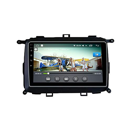 Android 10 Autorradio Navegación del Coche Unidad Principal Estéreo Reproductor Multimedia GPS Radio IPS 2.5D Pantalla táctil porKIA carens 2014-2017