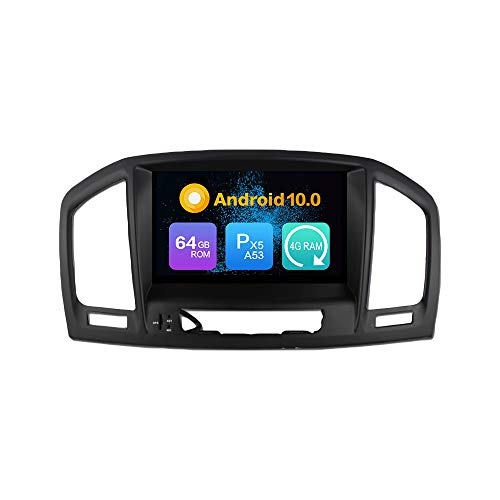 Android 10 Estéreo DVD Ram 4G 64G ROM Autorradio GPS Navegación Radio porOpel Insignia (2008-2012)