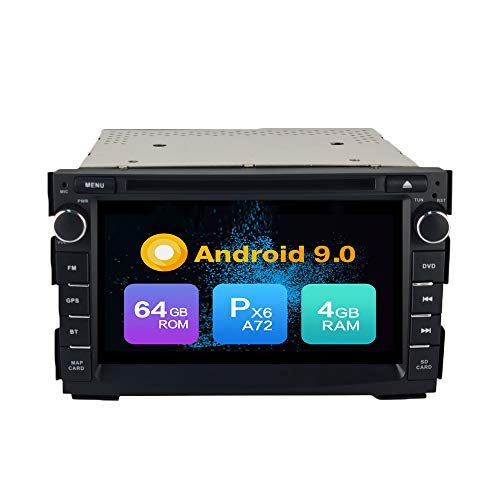 Android 10.0 PX6 Corteza A72 Ram 4G 64G ROM Autorradio GPS Navegación Radio porKIA CEED 2006-2013