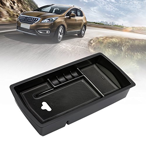 Apoyabrazos para Coche,Reposabrazos Interiores del Coche Consola Central Caja de Almacenamiento Contenedor de Paletas para Peu-geot 3008 3008GT