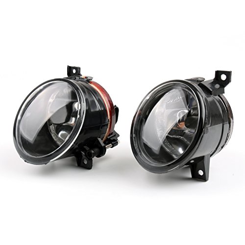 Artudatech - Luces antiniebla para coche, redondas, luces delanteras, para V-W, Jetta, Bora, Golf MK5 GTI