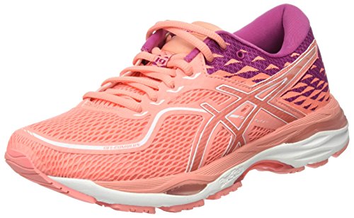 Asics Gel-Cumulus 19, Zapatillas de Running para Mujer, Rosa (Begonia Pink/Begonia Pink/Baton Rouge 0606), 39 EU