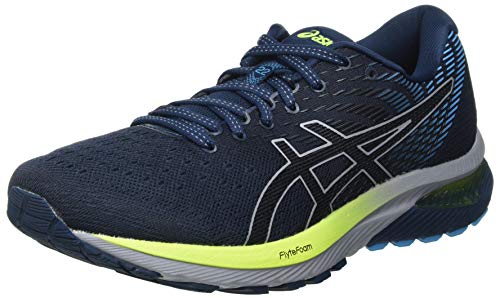 Asics Gel-Cumulus 22, Road Running Shoe Hombre, French Blue/Black, 43.5 EU