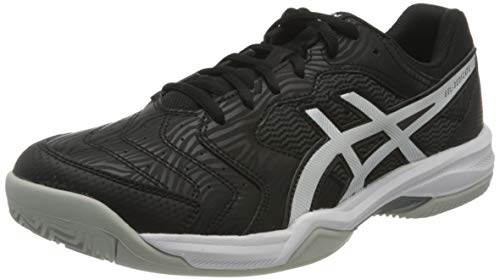 Asics Gel-Dedicate 6 Clay, Tennis Shoe Hombre, Black/White, 47 EU