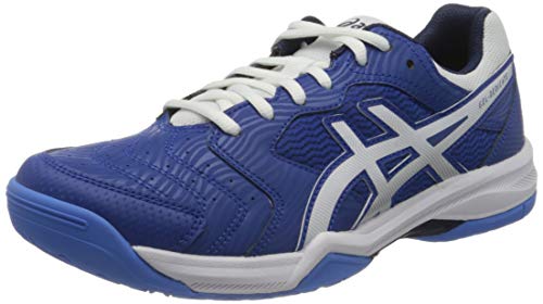 Asics Gel-Dedicate 6, Tennis Shoe Hombre, Azul Blanco, 42.5 EU