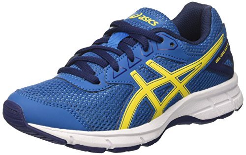 Asics Gel-Galaxy 9 GS, Zapatillas de Running, (Thunder Blue/Vibrant Yellow/In), 35.5 EU