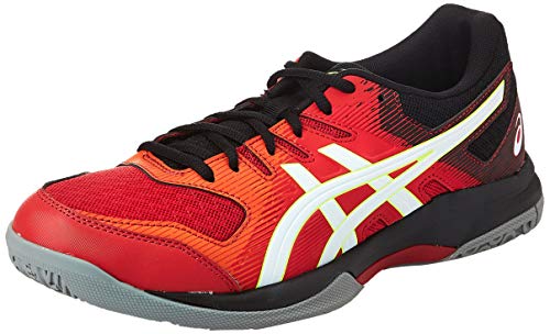 Asics Gel-Rocket 9, Zapatillas de Deporte Interior Hombre, Rojo (Speed Red/White 600), 42.5 EU