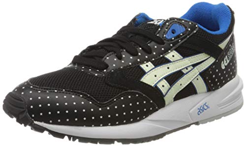 Asics Gel-Saga Glow H4a0n-9007, Zapatillas Hombre, Negro (Black H4a0n/9007), 37.5 EU