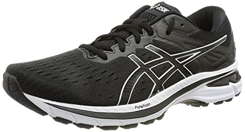 Asics GT-2000 9, Road Running Shoe Hombre, Black/White, 47 EU