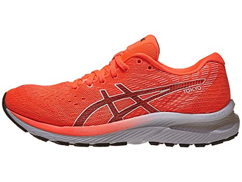 ASICS Women's Gel-Cumulus 22 Running Shoes, 9M, Sunrise Red/Black