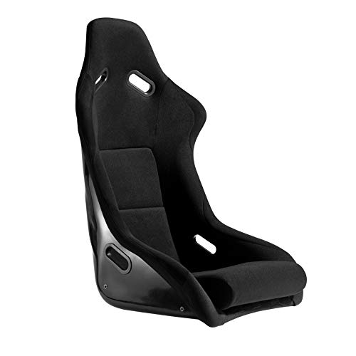 Asiento envolvente OPLITE GTR - Asiento envolvente universal de fibra de vidrio, estilo Rally y GT para SimRacing