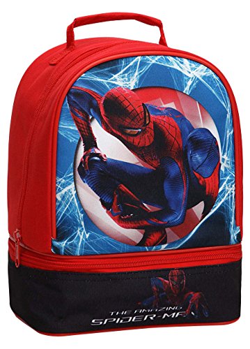 Atosa-14547 Marvel Bolsito de Merienda Spiderman, Color Rojo, 26x19x14 cm (14547)