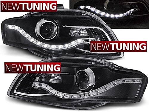 Audi Faros delanteros A4 B7 11.04-03.08 Daylight negro