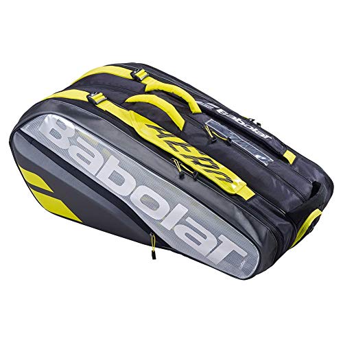 Babolat RH X 9 Pure Aero VS Bolsa para Raqueta, Adultos Unisex, Noir Jaune (Multicolor), Talla Única