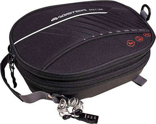 Bagster D-LINE Locker XSS080 - Bolsa de depósito de moto, color negro