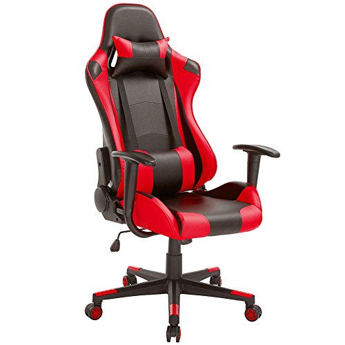 Bakaji - Silla de Gaming para Escritorio