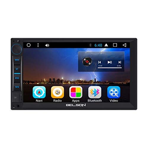 Belson | BS-260 | 2 DIN | 7” Pulgadas | Android FM RDS | mirrorlink | USB | SD | Manos Libres Bluetooth | AUX IN de 4x45W.