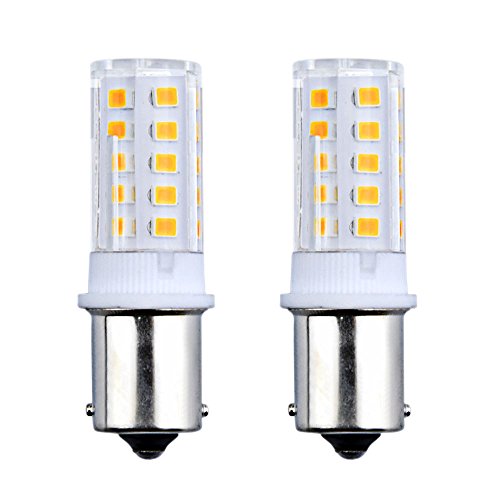 Bonlux 3W 24V P21W 1156 BA15S LED Bombilla con 300 Lumen 32 SMD 2835 para Iluminación Interior de Vehículos, Remolque, Barco (2-Unidades, Luz Fría 6000K)