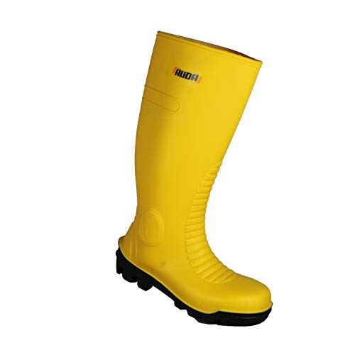 Botas de Agua Auda Bayern SA Jaune S5 SRC Botas Multiusos Botas Amarillo, Tamaño:39 EU