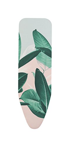 Brabantia - Funda para tabla de planchar B, 124 x 38 cm, juego completo, color Tropical Leaves