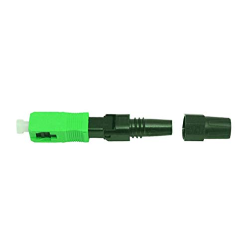 Cable Cubierto de Conector rápido de Fibra óptica integrada SC/APC Fibra óptica (Negro + Azul)