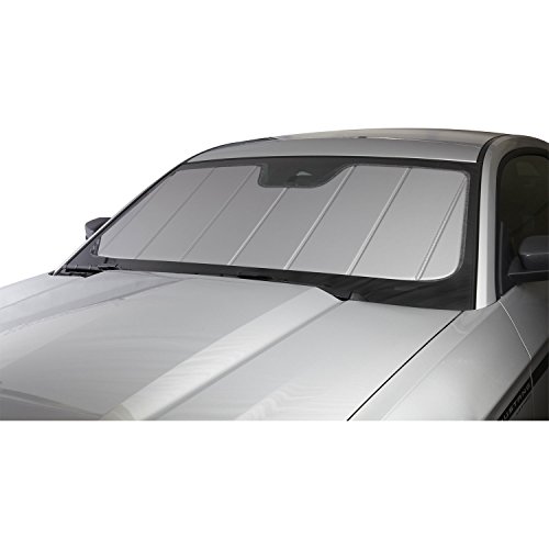 Covercraft UVS100 Protector solar personalizado | UV11094SV | Compatible con Audi A4 Sedan/Wagon 2009-2016 Audi Allroad / 2010-2016 Audi S4 Sedan, Plata