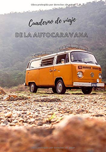 Cuaderno de viaje de la autocaravana: escapada en autocaravana | viaje en autocaravana | idea de regalo de viaje | diario de viaje a rellenar para ... sobre sus aventuras de vacaciones...