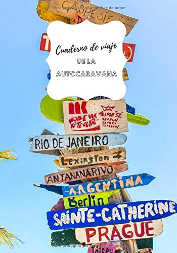 Cuaderno de viaje de la autocaravana: escapada en autocaravana | viaje en autocaravana | idea de regalo de viaje | diario de viaje a rellenar para ... sobre sus aventuras de vacaciones...