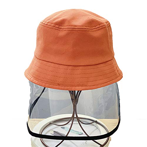 CWAIXXMM Tapa Protectora Niños De Cara Completa, Sombrero Childs Seguridad del Bebé Al Aire Libre Careta Anti-Saliva Anti-Niebla Sombrero De Sol del Pescador,I