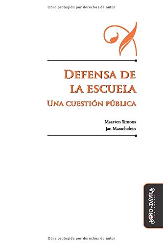 Defensa de la escuela: Una cuestión pública