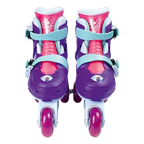 Disney-OFRO084 Patines tri·skates 2 en 1, color morado/azul/rosa, 27-30 (Darpeje OFRO084)