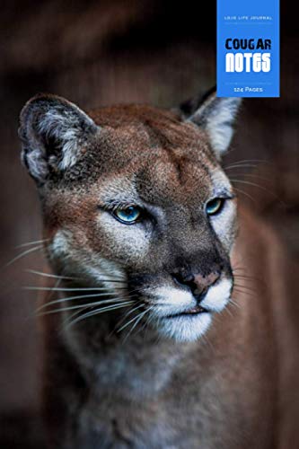 Dual Notebook Blank And Lined Soft Cover Diary Journal (Edition: COUGAR Prayer Book): for Adventurers, Wildcat Lovers, Nature Lovers, Students and ... Blank And Lined Soft Cover Diary Journal)