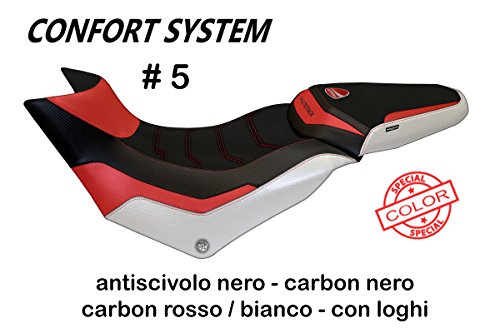 Ducati Multistrada 950 2017-2018 Tappezzeria Italia SC Funda de asiento de espuma Comfort