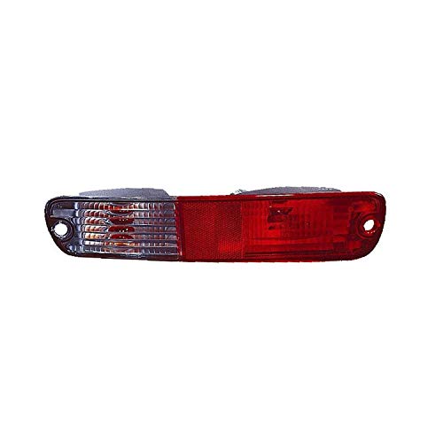 Faro antiniebla derecho blanco/rojo para Mitsubishi Pajero del 01/2003 al 12/2006