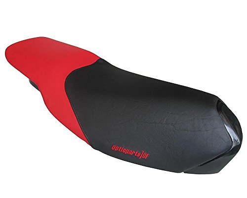 Funda de Asiento para Conductor ODF Negro/Rojo para Peugeot Speedfight 2